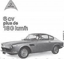 Der ASA 1000 GT besass einen Vierzylinder-Motor mit 91 PS.